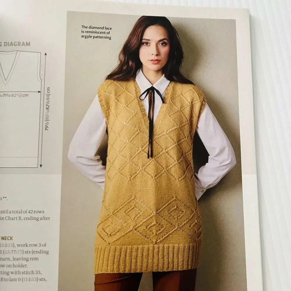 The Knitter Magazine Knitting Pattern Issue 135 Martin Storey 8 page Pullout